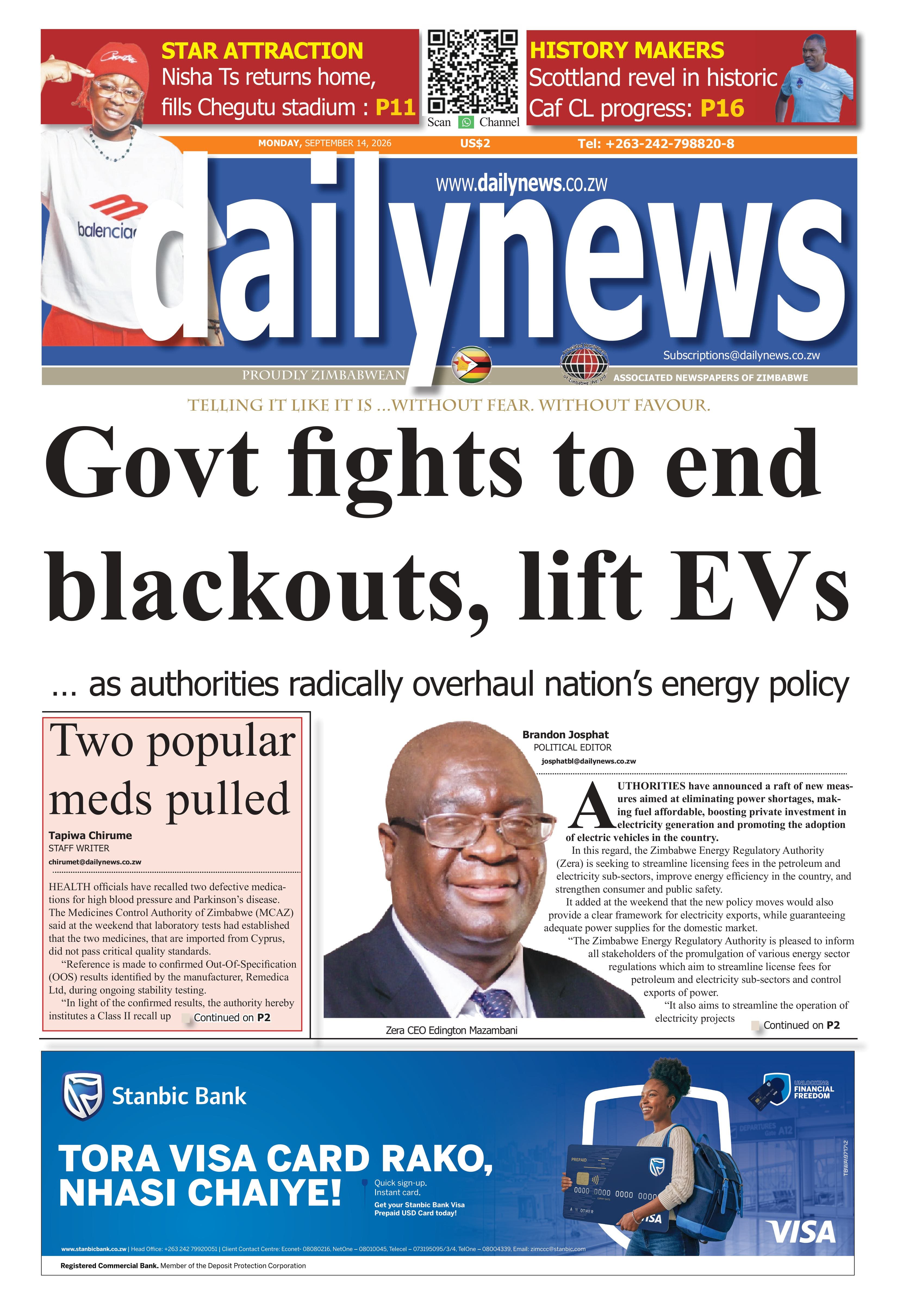 Monday 14 September 2026